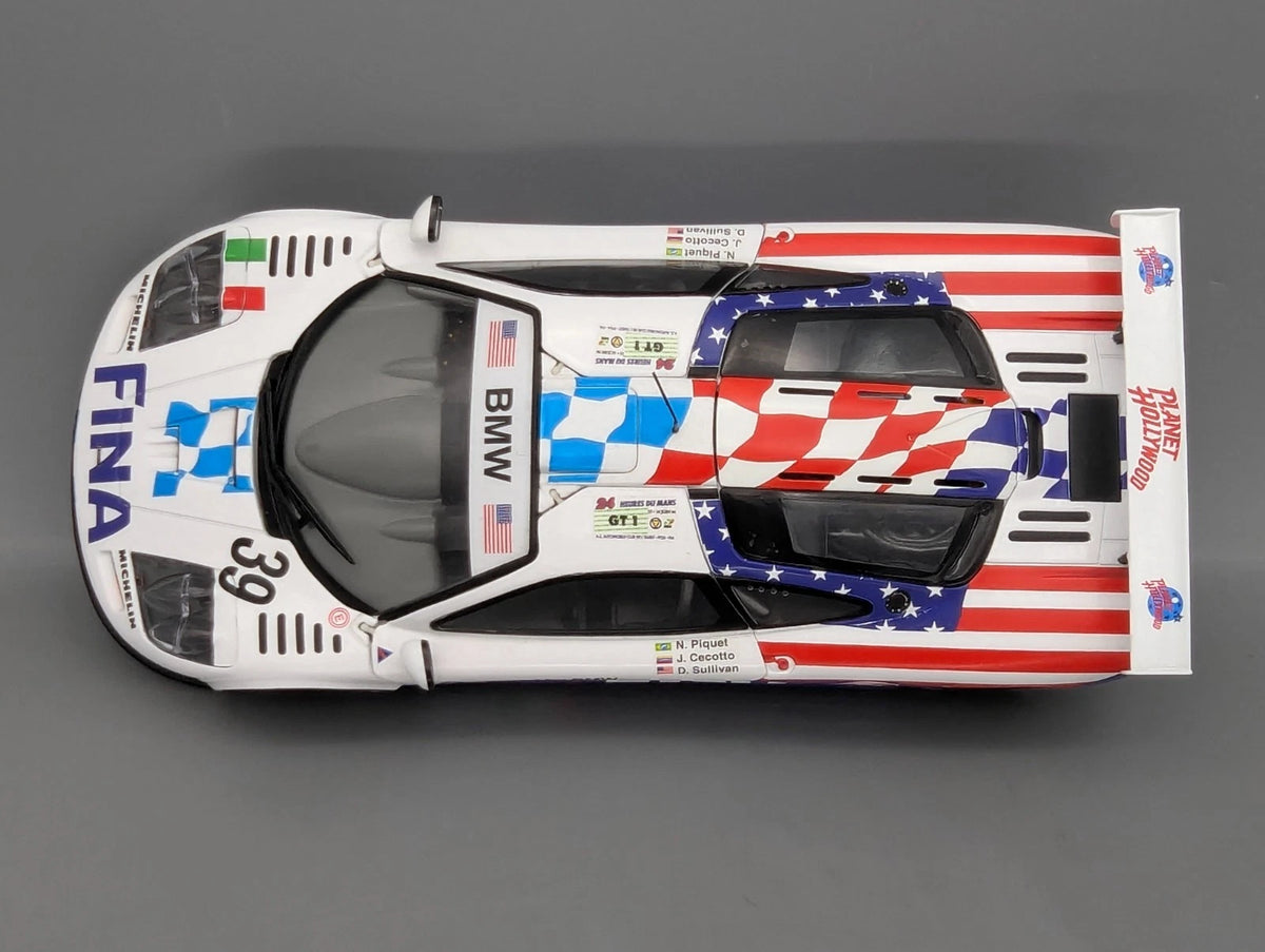 Modellautos 1:18 UT Models McLaren F1 GTR Le Mans 1996 #39 mit Dealer OVP