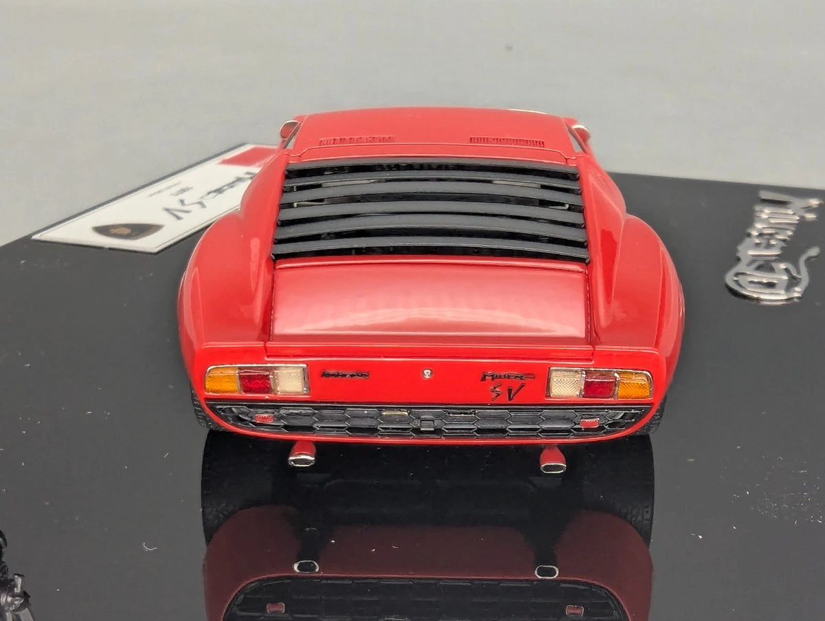 Eidolon Make Up 1:43 Lamborghini Miura P400 SV 1971 Red Engine Set mit OVP
