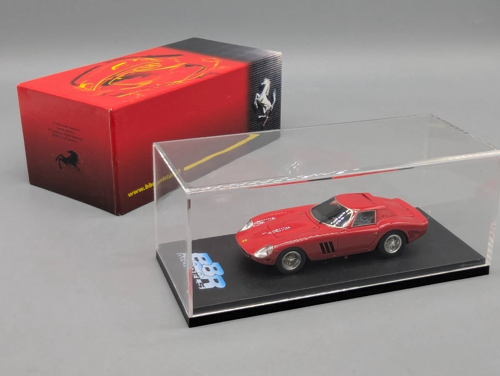 Modellautos 1:43 BBR Ferrari 250 GTO Rot mit OVP