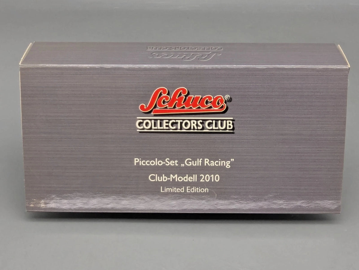 Modellautos 1:90 Schuco Piccolo-Set Gulf Racing VW Käfer und Porsche 914 in OVP