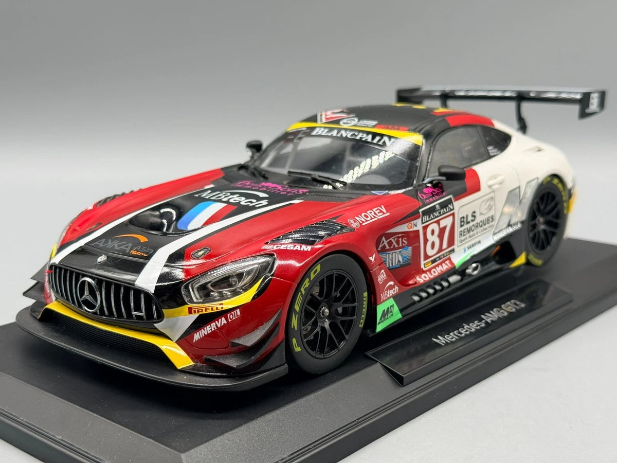 Modellautos 1:18 Norev Mercedes-Benz AMG GT3 #87 mit OVP