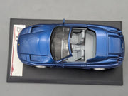 Modellautos 1:43 BBR Ferrari 456 Venice Cabrio Sultan of Brunei Blau Met mit OVP