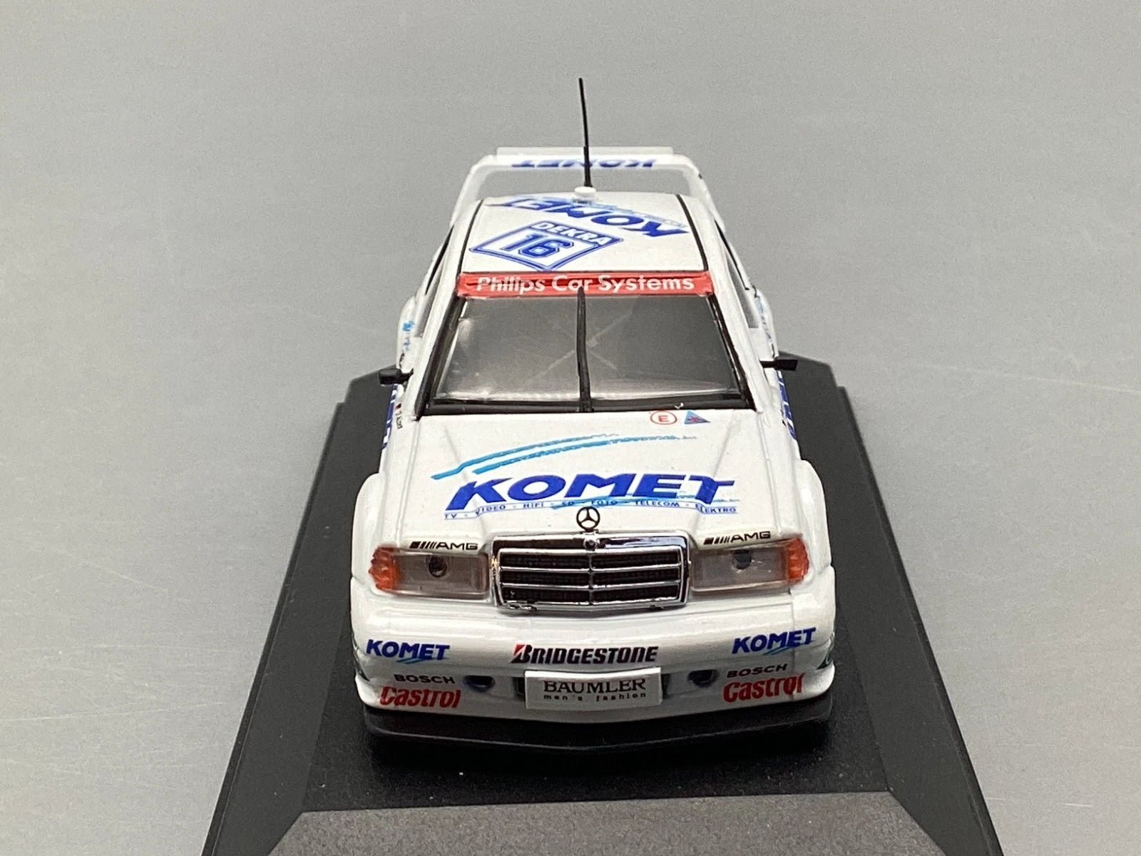 Modellautos 1:43 Minichamps Mercedes 190 Evo 2 DTM 1993 #16 in OVP