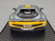 Modellautos 1:43 BBR Concept43 Ferrari 296 Assetto Fiorano Grigio Coburn mit OVP