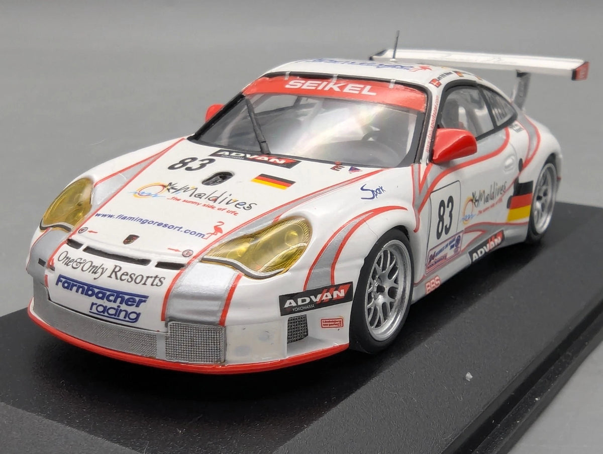 Modellautos 1:43 Minichamps Porsche 911 996 GT3 RSR 2. LeMans GT2 2006 #83 OVP
