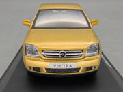 Modellautos 1:43 Schuco Opel Vectra Gold Metallic mit Dealer OVP