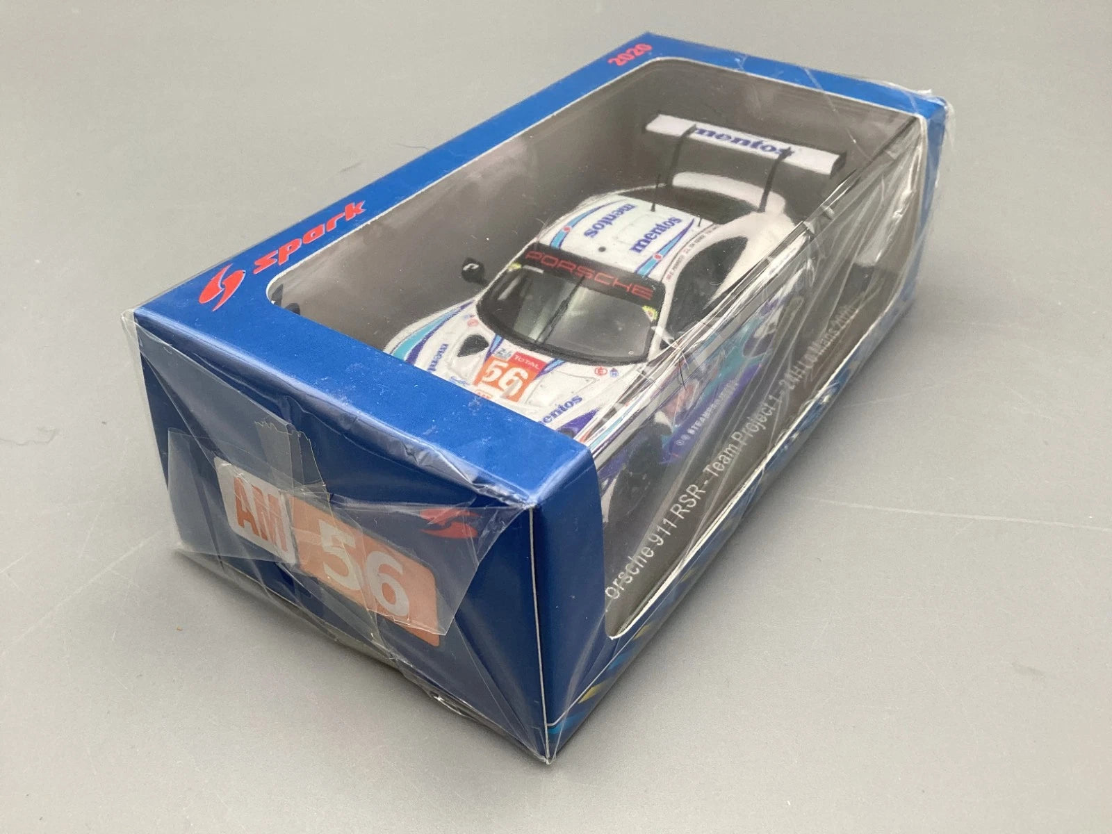 Modellautos 1:43 Spark Porsche 911 RSR Team Project LM 2020 #56 OVP ungeöffnet