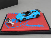 Modellautos 1:43 MR Lamborghini Aventador J Speedster Ltd 01/04 Engine Set OVP