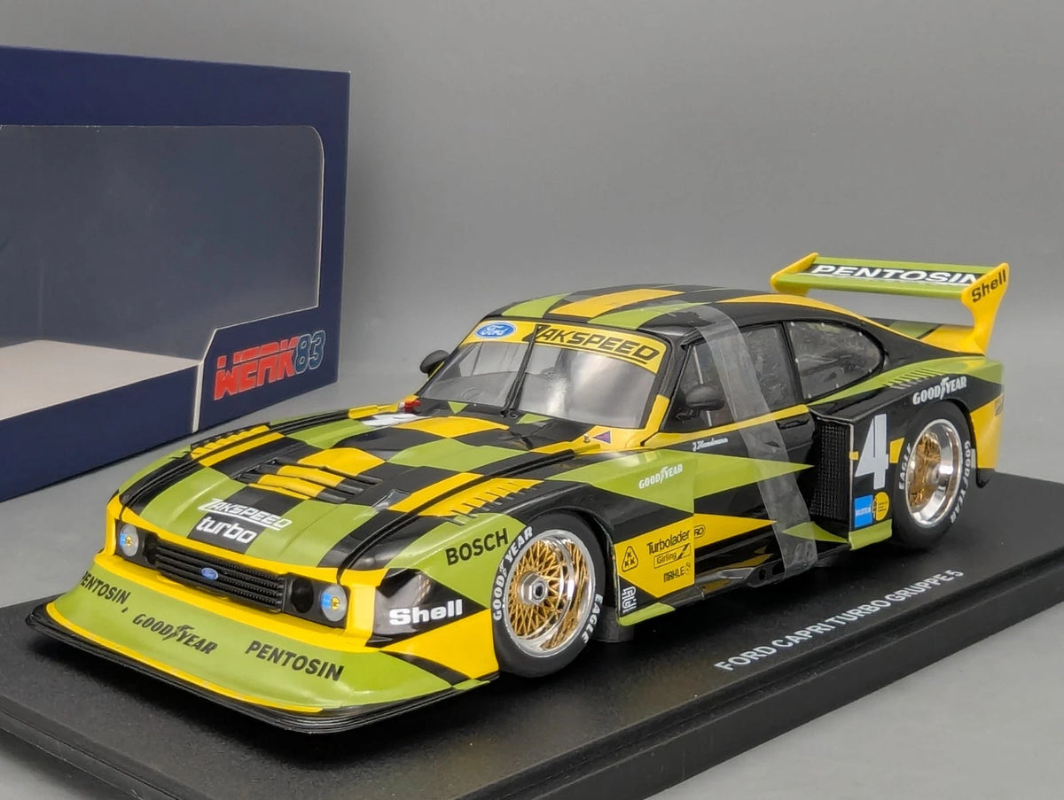 Modellautos 1:18 Werk83 Ford Capri Turbo Gr.5  DRM 1980 #4 J. Hamelmann OVP