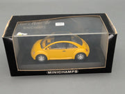 Modellautos 1:43 Minichamps Volkswagen VW Concept Car Saloon 1994 Yellow OVP
