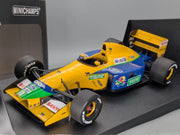 Modellautos 1:18 Minichamps Benetton Ford B191B Early 1992 #19 M. Schumacher OVP
