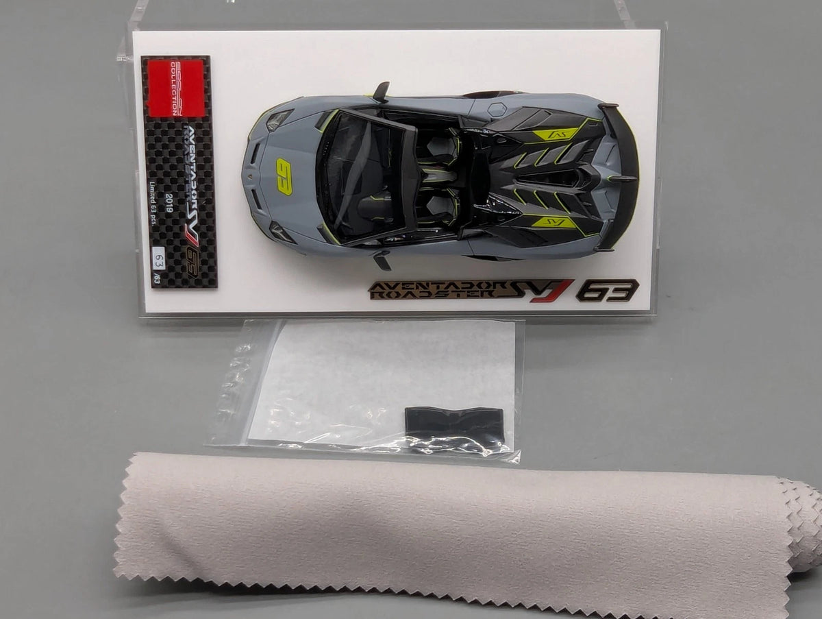 Eidolon Make Up 1:43 Lamborghini Aventador SVJ 63 Roadster 2019 Grigio 63/63 OVP