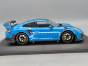 Modellautos 1:18 Minichamps Porsche 911 GT2RS 991.2 2018 Blue Weissach mit OVP