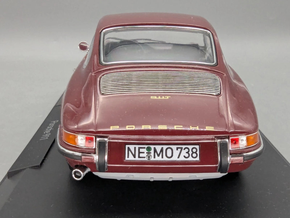 Modellautos 1:18 Norev Porsche 911 T 1969 Dark Red mit OVP