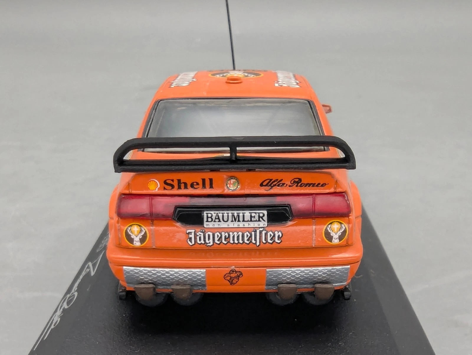 Modellautos 1:43 Minichamps Alfa Romeo 155 V6 TI DTM 1995 #27 Bartels mit OVP