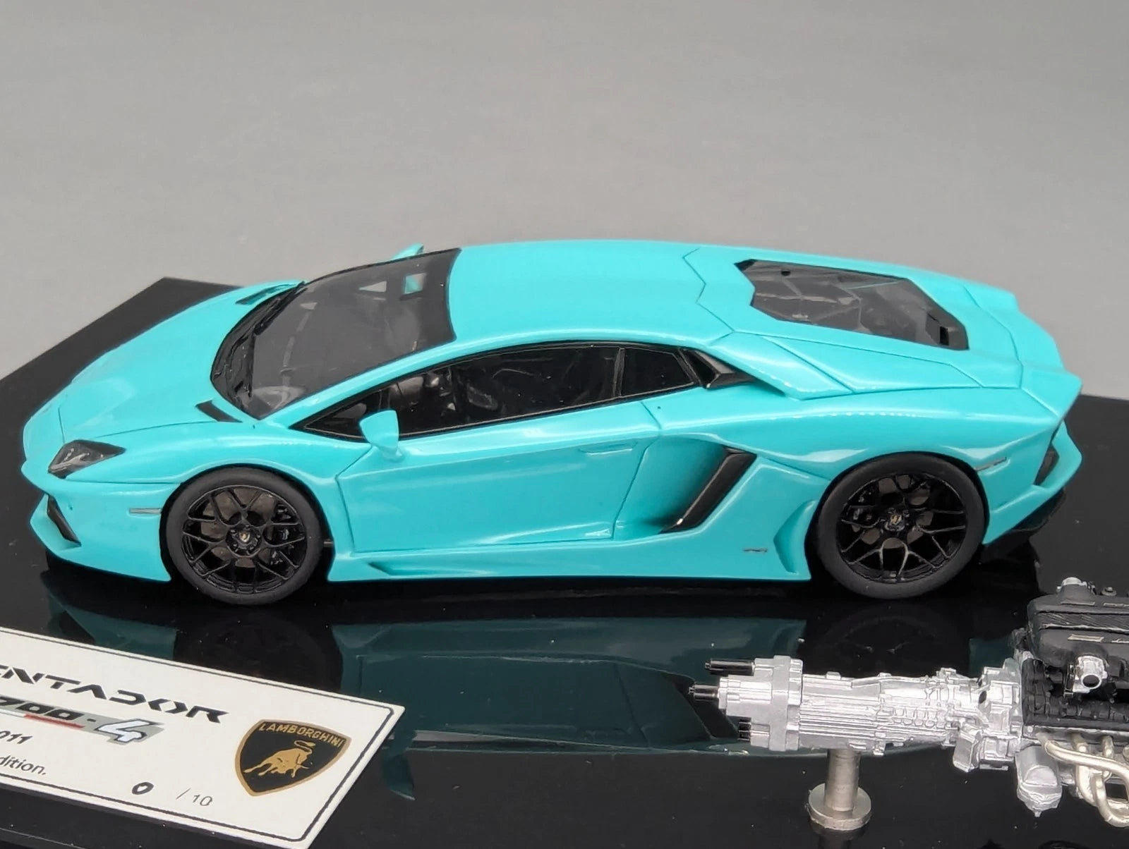 Eidolon Make Up 1:43 Lamborghini Aventador LP700-4 2011 Engine Set Ltd 00/10 OVP