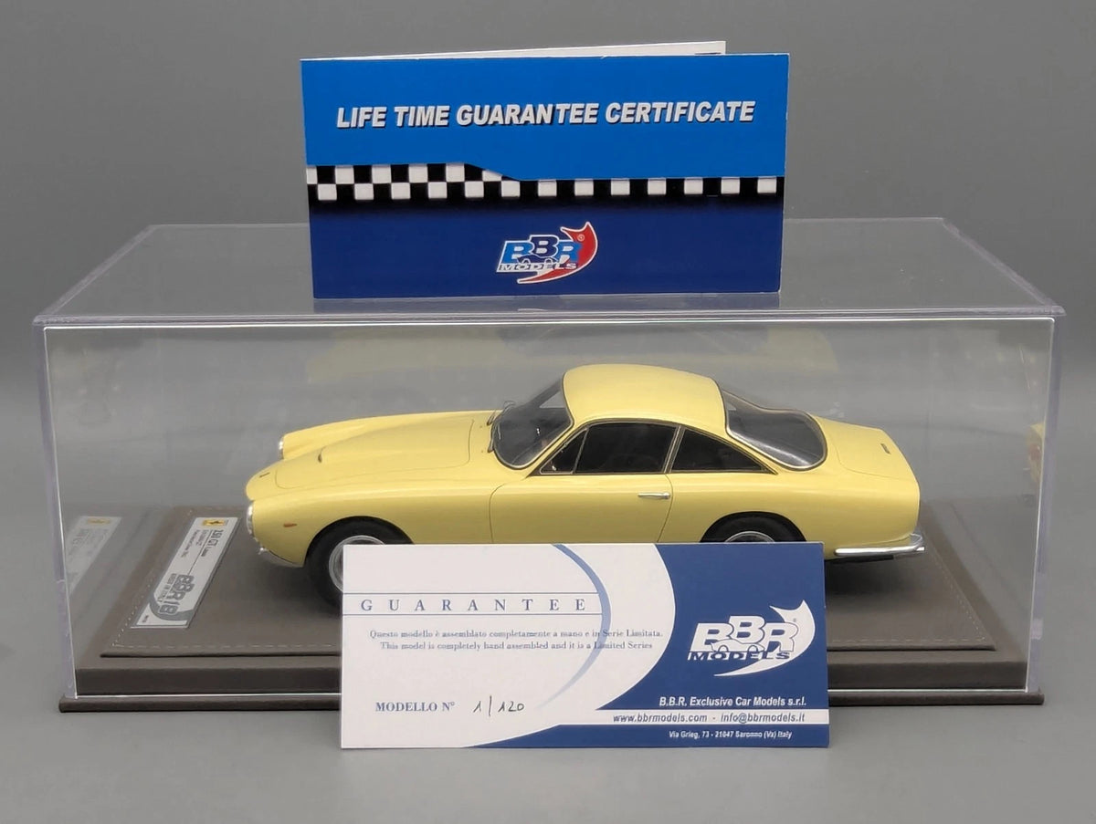 Modellautos 1:18 BBR Ferrari 250 GT Lusso S/N 3849 GT 1962 Ltd 001/120 mit OVP