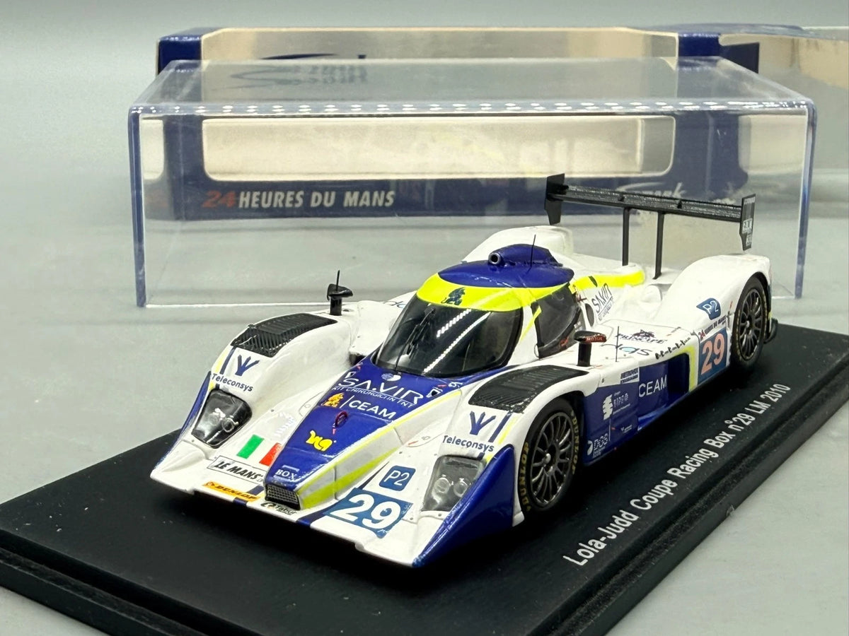 Modellautos 1:43 Spark Lola-Judd Coupe Racing Box #29 LM 2010 mit OVP