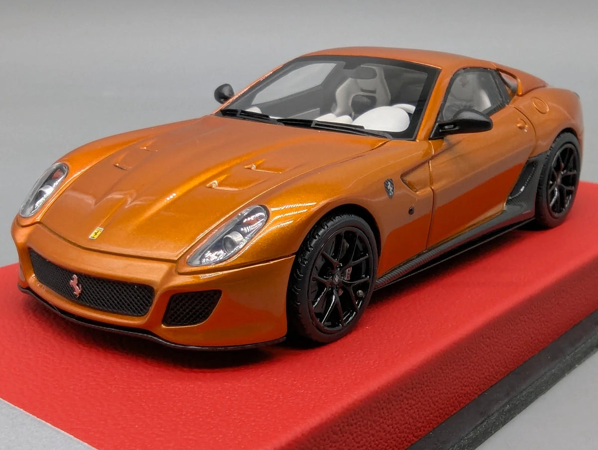 Modellautos 1:43 BBR Concept43 Ferrari 599 GTO Orange Gloss 07/10 in OVP