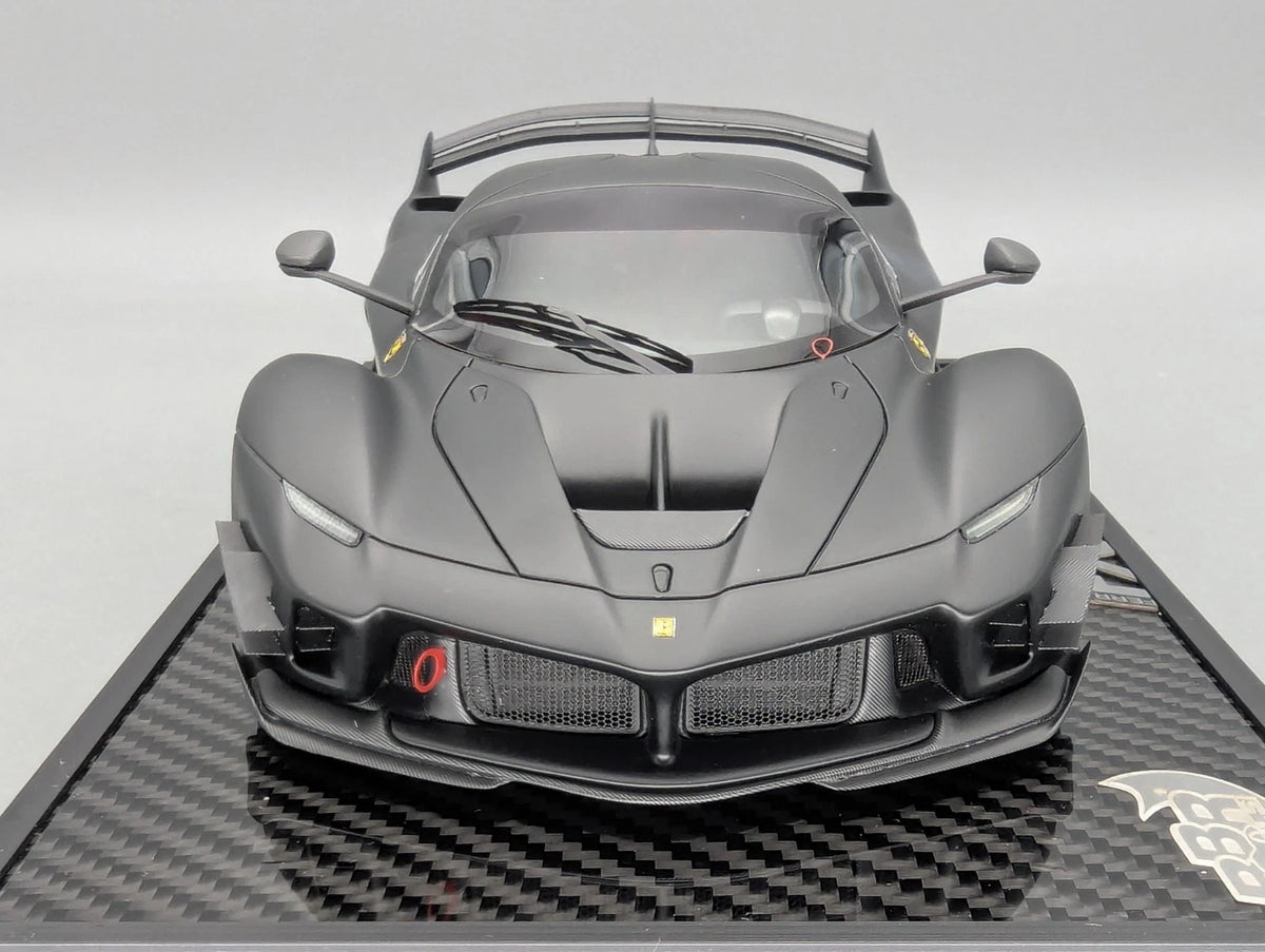 Modellautos 1:18 BBR Ferrari FXX EVO Matt Black Ltd 01/15 Stck in OVP