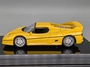 Modellautos 1:43 Hot Wheels Ferrari F50 1995 Gelb mit OVP