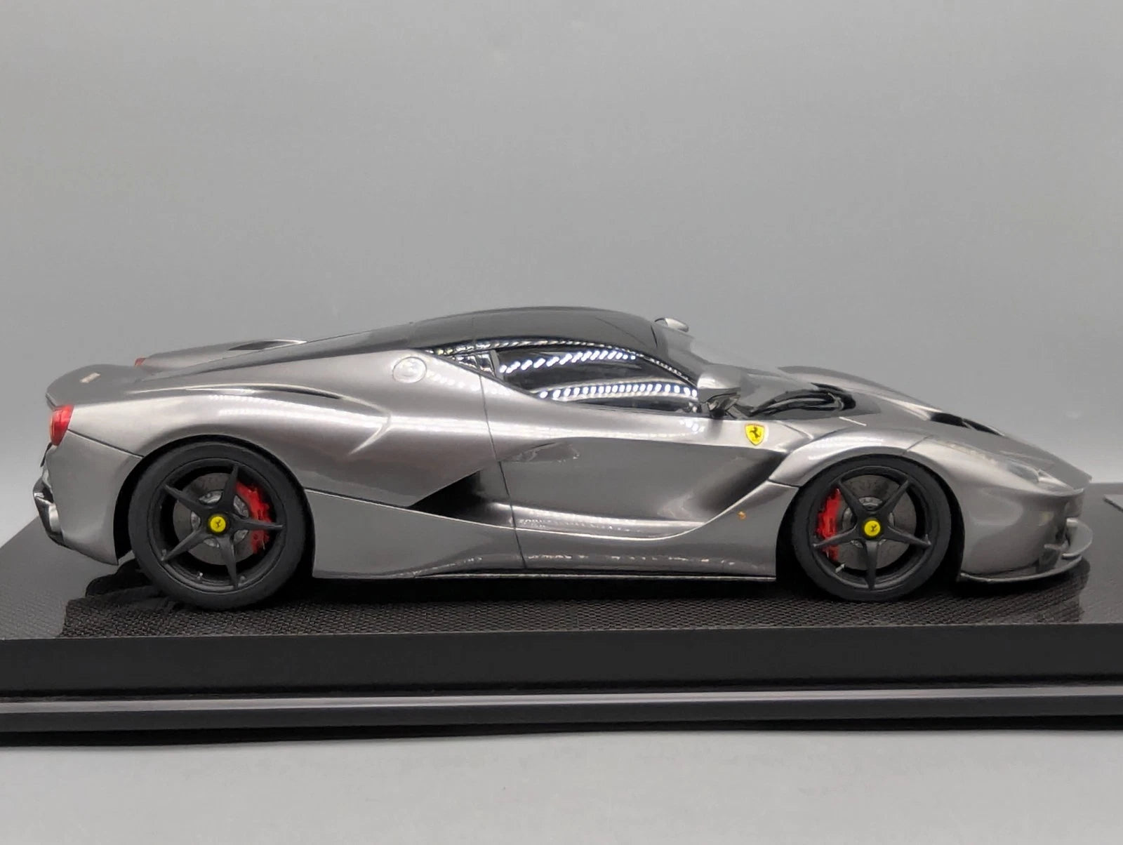 Modellautos 1:12 Amalgam Ferrari La Ferrari Ltd #01/10 Silber Zertifikat mit OVP