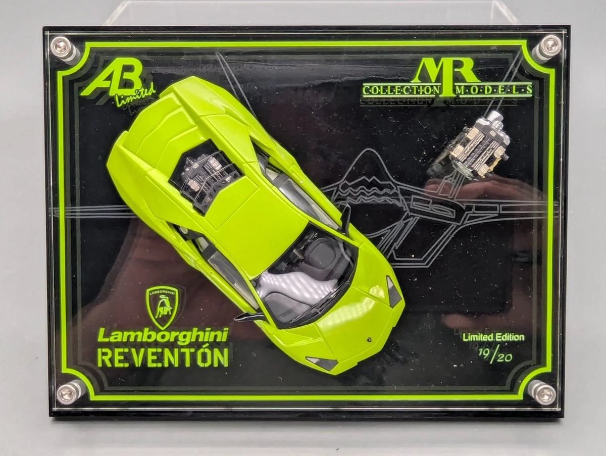 Modellautos 1:43 MR Collection Lamborghini Reventon Engine Set Ltd 19/20 in OVP