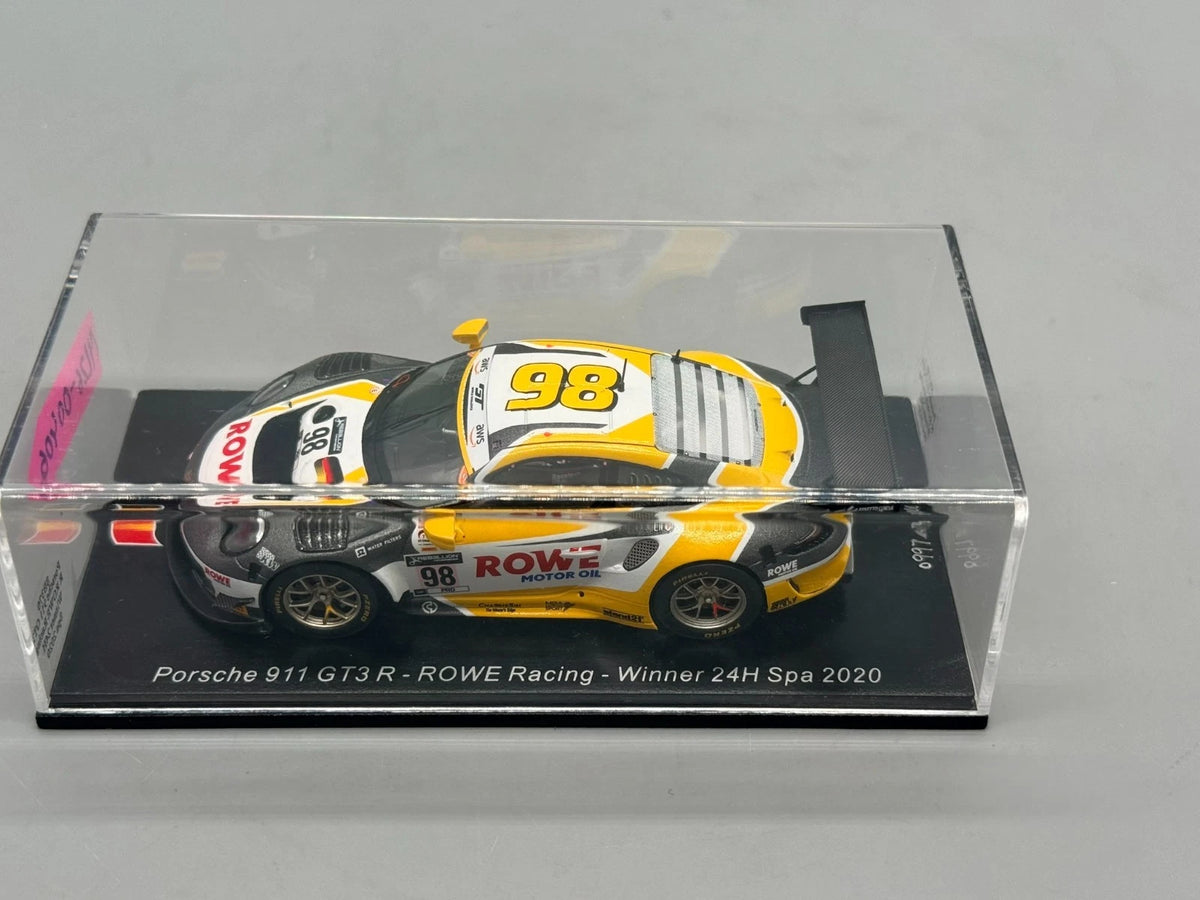 Modellautos 1:43 Spark Porsche 911 GT3 R Rowe Racing Winner 24h Spa 2020 + OVP