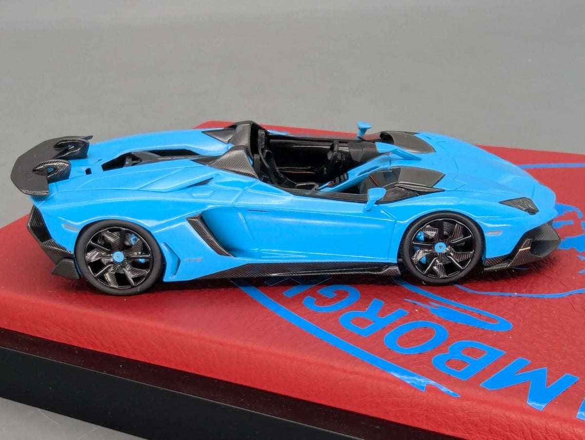 Modellautos 1:43 MR Lamborghini Aventador J Speedster Ltd 01/04 Engine Set OVP