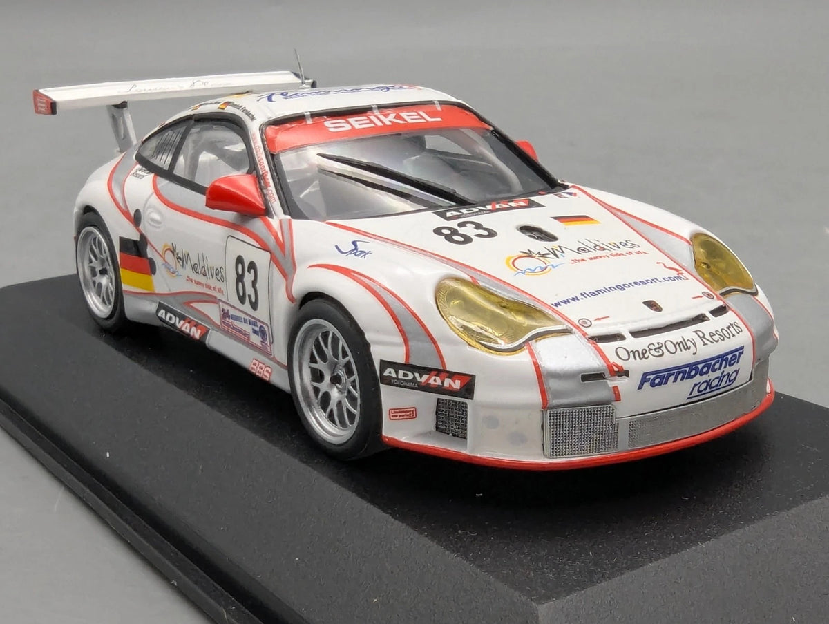 Modellautos 1:43 Minichamps Porsche 911 996 GT3 RSR 2. LeMans GT2 2006 #83 OVP