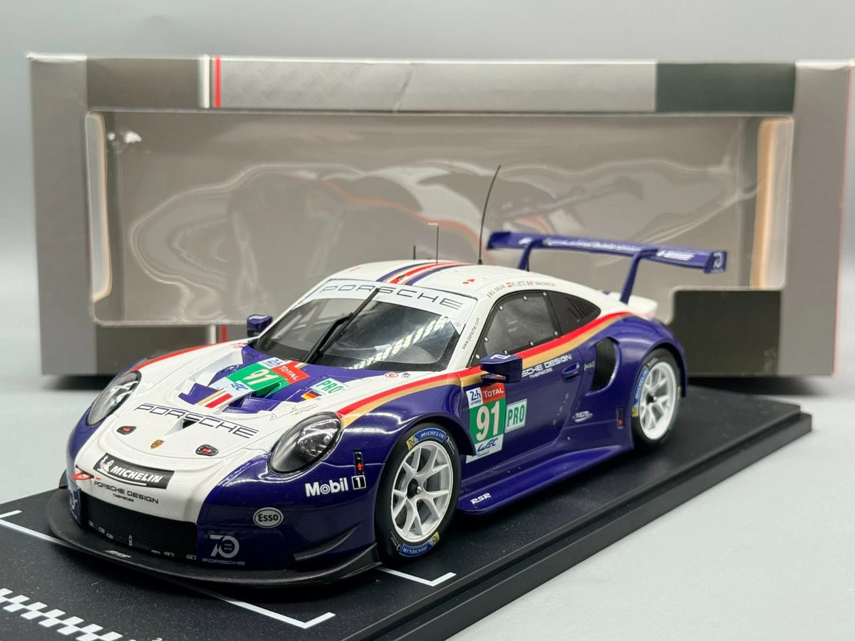 Modellautos 1:18 Ixo Porsche 911 RSR  #91 24h LeMans 2018 mit OVP