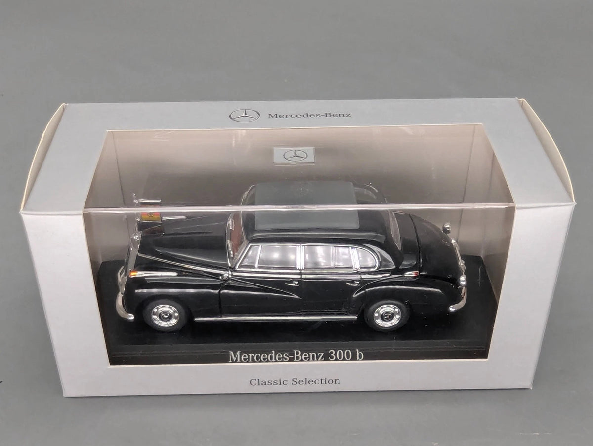 Modellautos 1:43 Minichamps Mercedes Benz 300 b Konrad Adenauer mit Dealer OVP