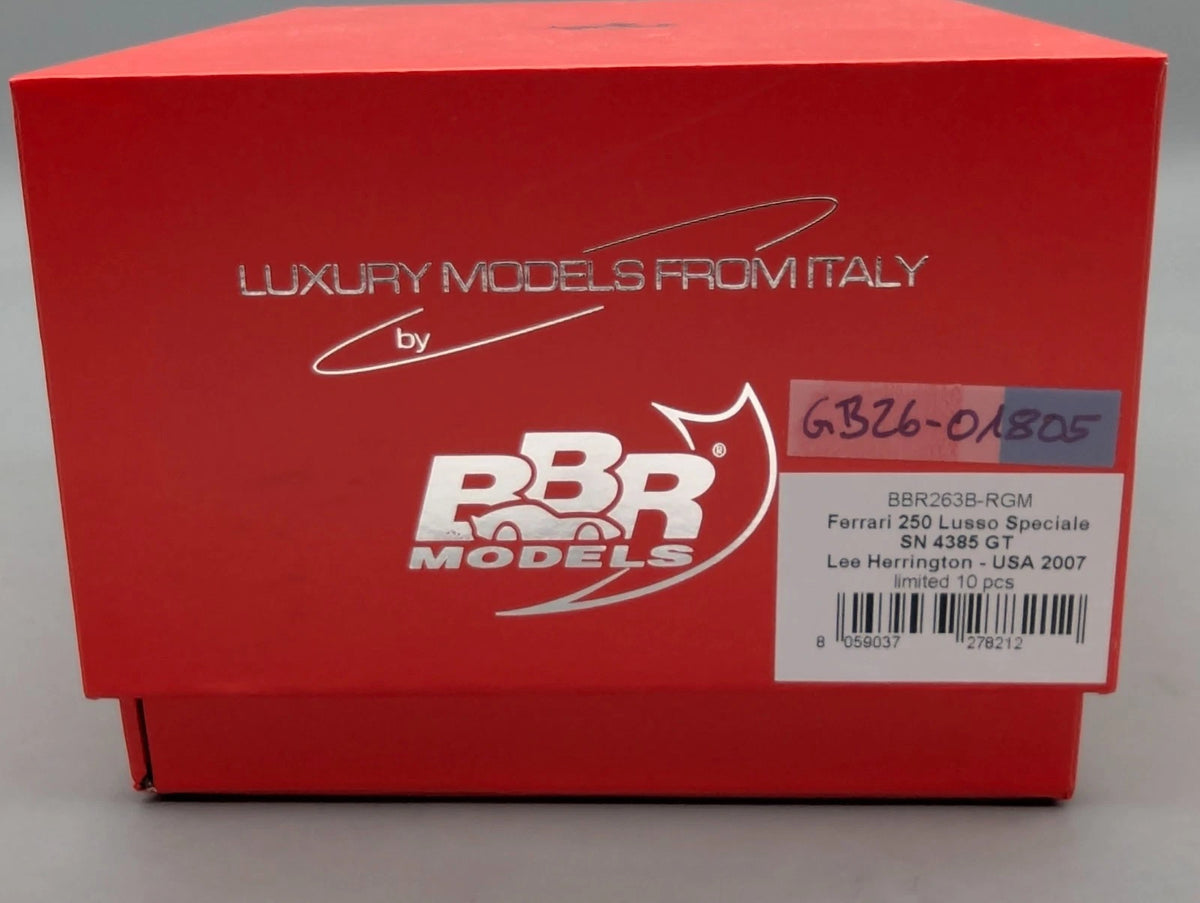 Modellautos 1:43 BBR Ferrari 250 GT Lusso Speciale 2007 S/N 4385GT Ltd 08/10 OVP