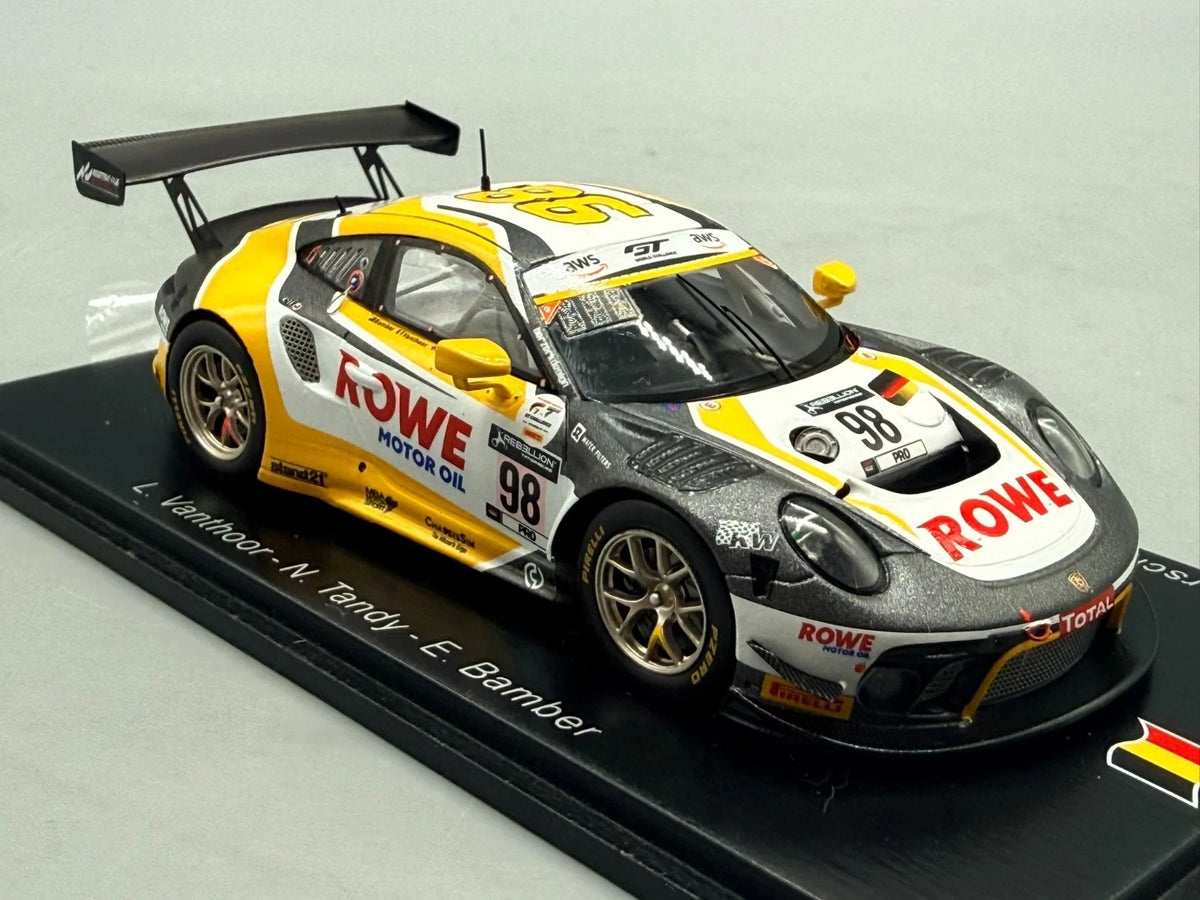 Modellautos 1:43 Spark Porsche 911 GT3 R Rowe Racing Winner 24h Spa 2020 + OVP