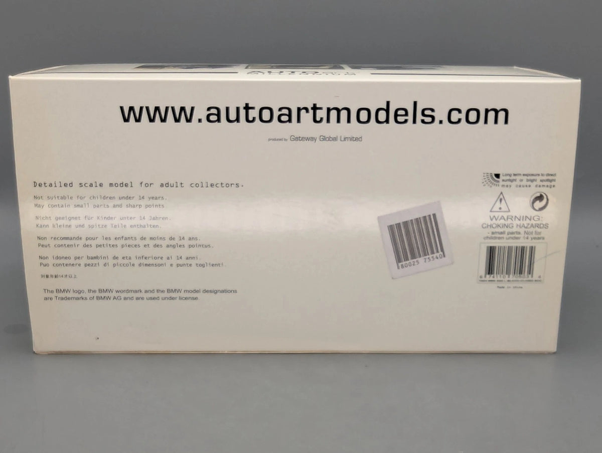 Modellautos 1:18 AUTOart Millenium 70503 BMW 2002 L Black mit OVP