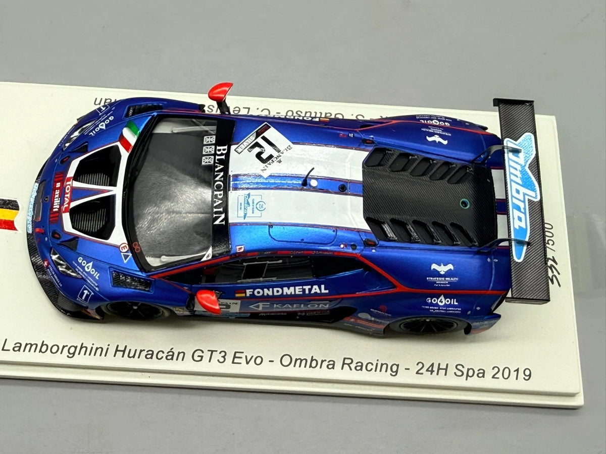Modellautos 1:43 Spark Lamborghini Huracan GT3 Evo 24h Spa 2019 mit OVP