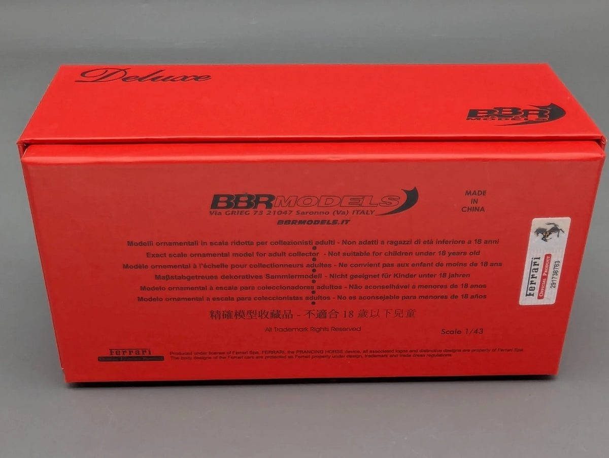 Modellautos 1:43 BBR Deluxe Ferrari Enzo Gloss Full Carbon Fibre Ltd 04/35 OVP