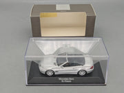 Modellautos 1:43 Minichamps Mercedes Benz SL Klasse Silber Metallic Dealer OVP