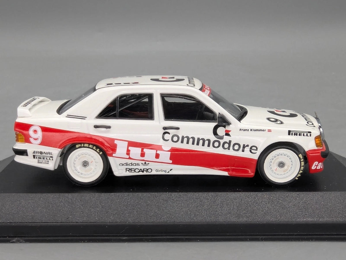 Modellautos 1:43 Minichamps Mercedes Benz 190E 2.3-16 DTM 1986 #9 F. Klammer OVP