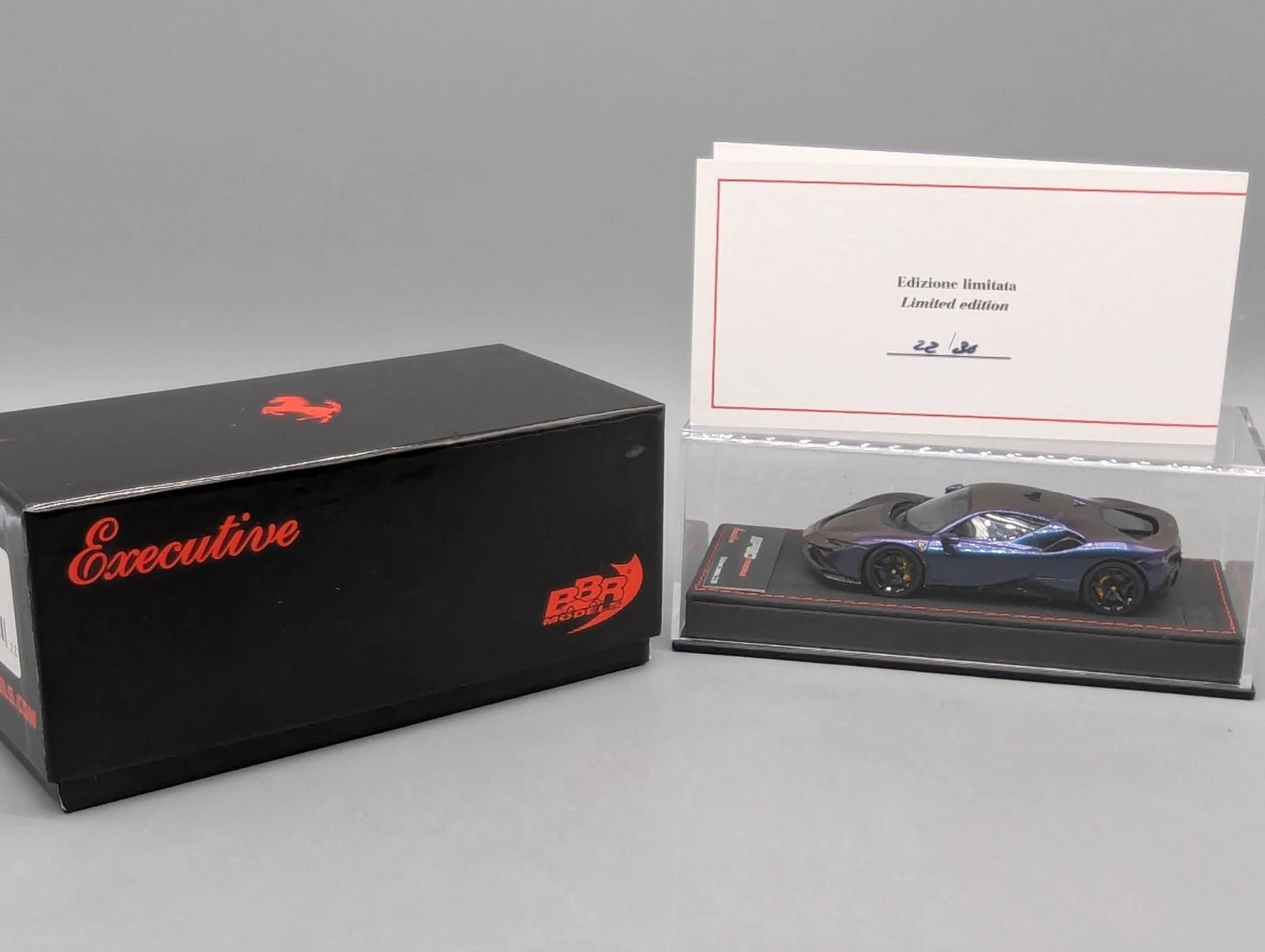 Modellautos 1:43 BBR Executive Ferrari SF90 Stradale Chameleon 22/30 OVP