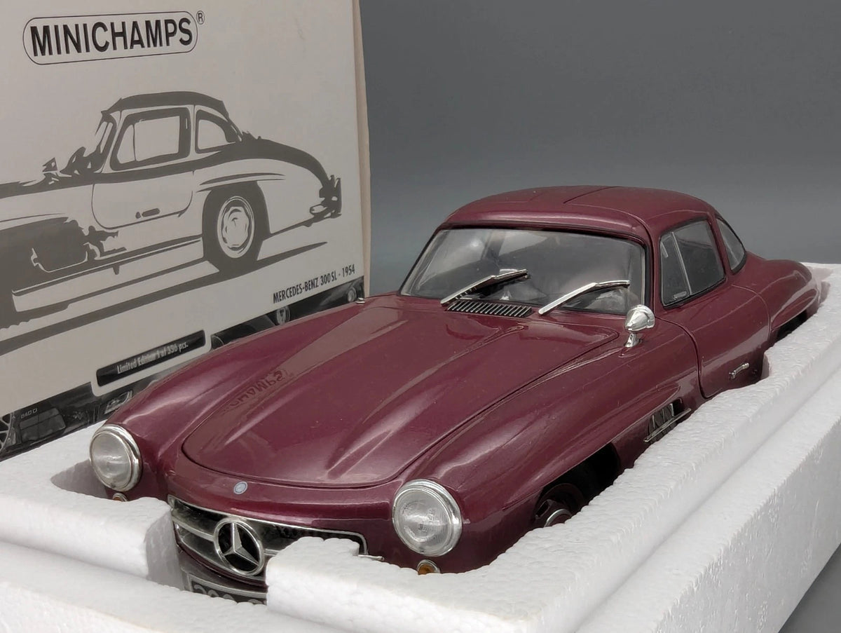Modellautos 1:18 Minichamps Mercedes Benz 300 SL 1954 W198 Gullwing mit OVP