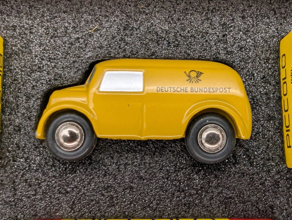 Modellautos 1:90 Schuco Piccolo-Set Deutsche Post 2002 3-teilig mit OVP