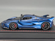 Modellautos 1:43 BBR Deluxe Calsito Ferrari FXX-K Blue Nart Ltd 01/20 OVP