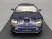Modellautos 1:43 BBR Ferrari 550 Maranello 1996 Blau Met. mit Vitrine + OVP