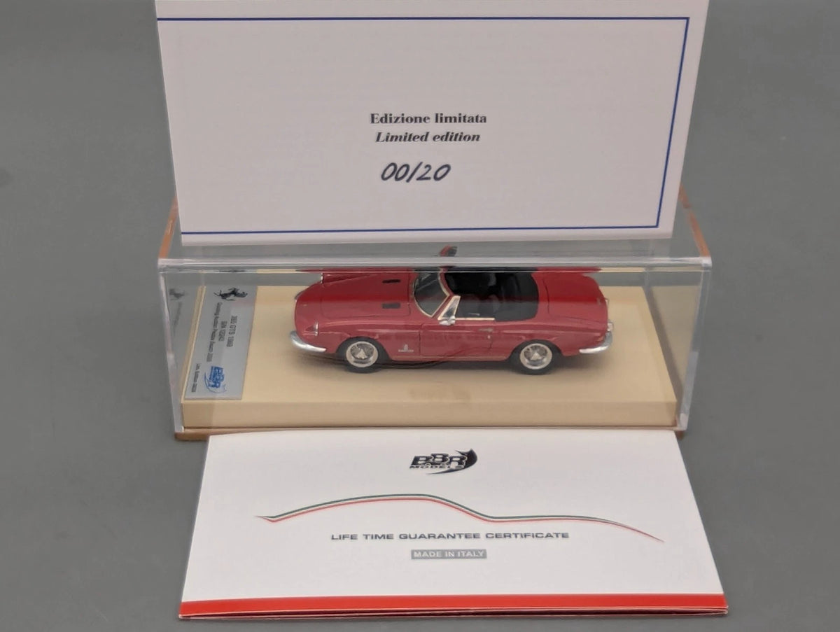 Modellautos 1:43 BBR Ferrari 365 GTS 1969 Gooding Auction 2008 Ltd 00/20 mit OVP