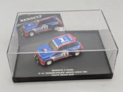 Modellautos 1:43 Universal Hobbies Renault 5 Turbo RMC 1983 #14 Saby Vitrine