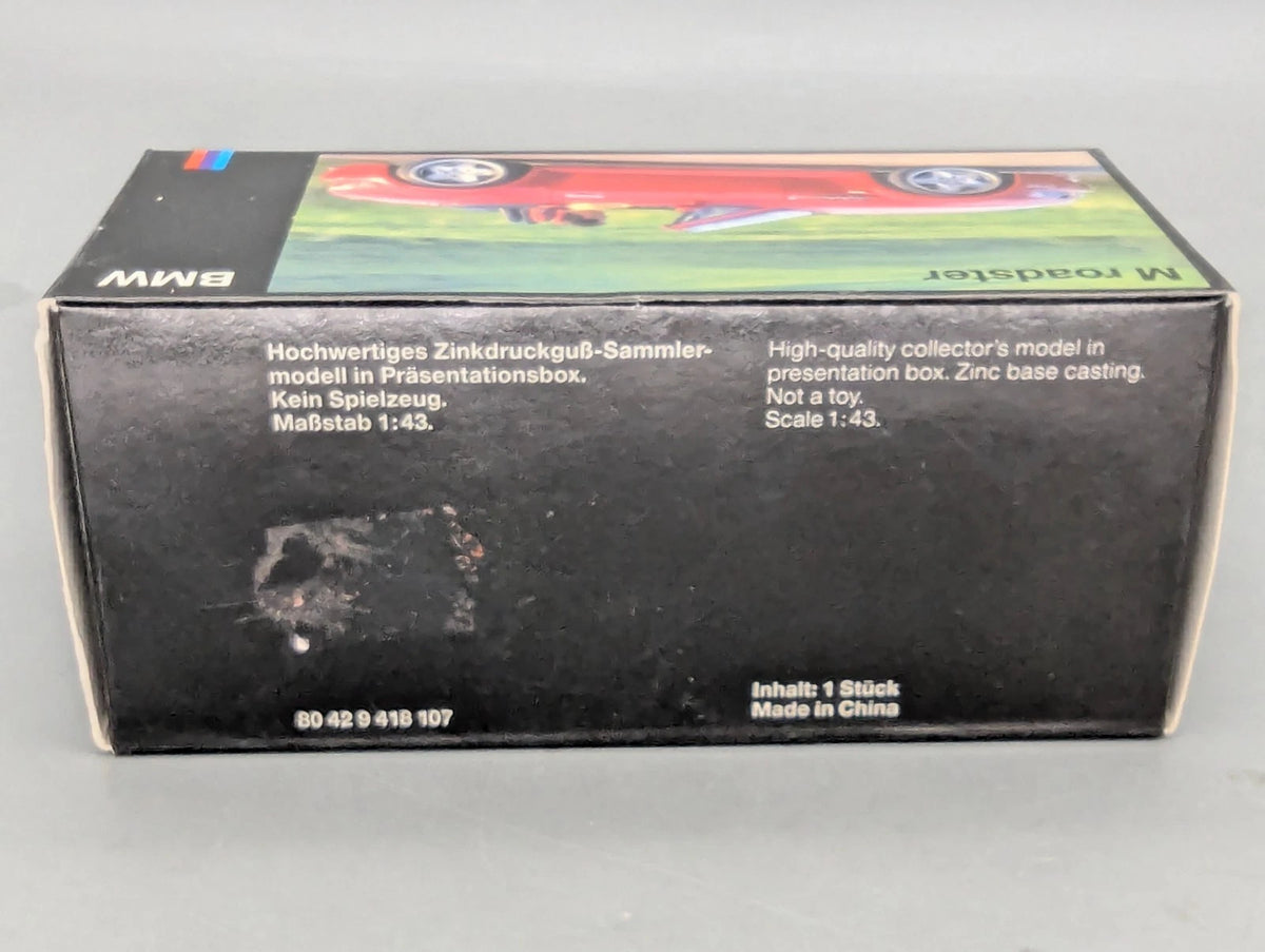 Modellautos 1:43 Minichamps BMW M Roadster Grün Dealer OVP