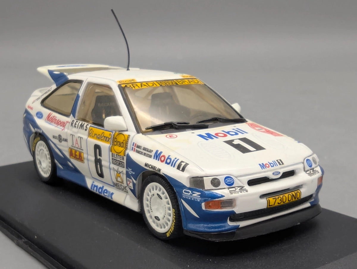 Modellautos 1:43 Minichamps Ford Escort Cosworth WINNER RMC 1994 #6 OVP