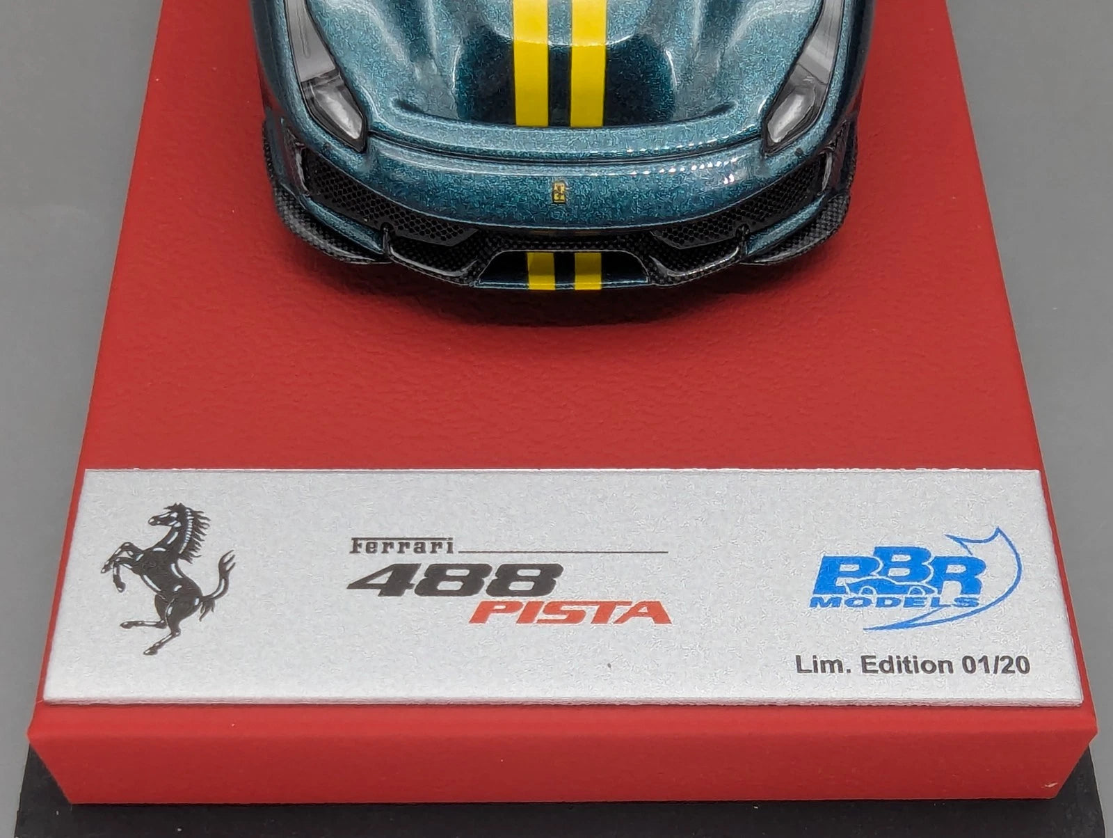 Modellautos 1:43 BBR Concept43 Ferrari 488 Pista LHD Verde Scuro Ltd 01/20 OVP