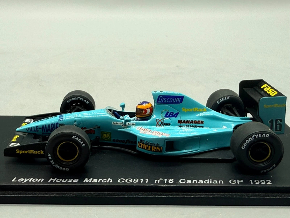 Modellautos 1:43 Spark Layton House March CG911 #16 Canadian GP 1992 mit OVP